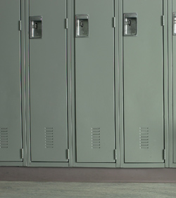 ugly lockers in school