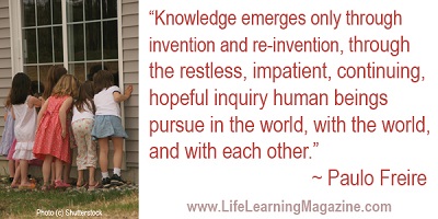 quote about curiosity by Freire