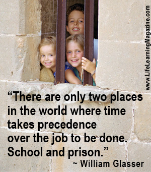 quote about school and prison