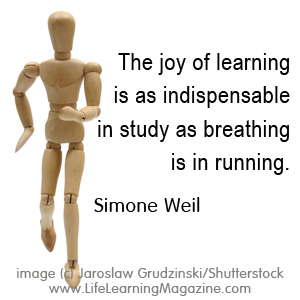 quote about learning by Simone Weil