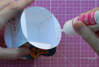 ornament - glue last side