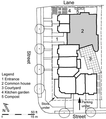 Quayside Village Cohousing siteplan