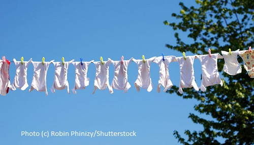 Which are greener: cloth or single-use diapers?