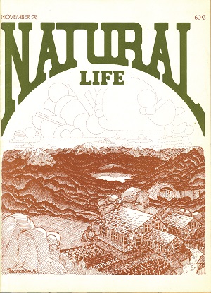 cover of the first issue of Natural Life