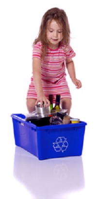 reducing, reusing, recycling